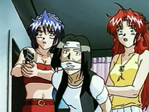 imagen De lesbianas obligadas a hacer un show frente a Tsuyoshi