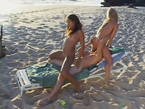 vídeo Comunicada dos putas en la playa