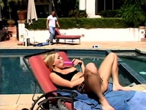 video to Blonde slut fucked by old at the pool